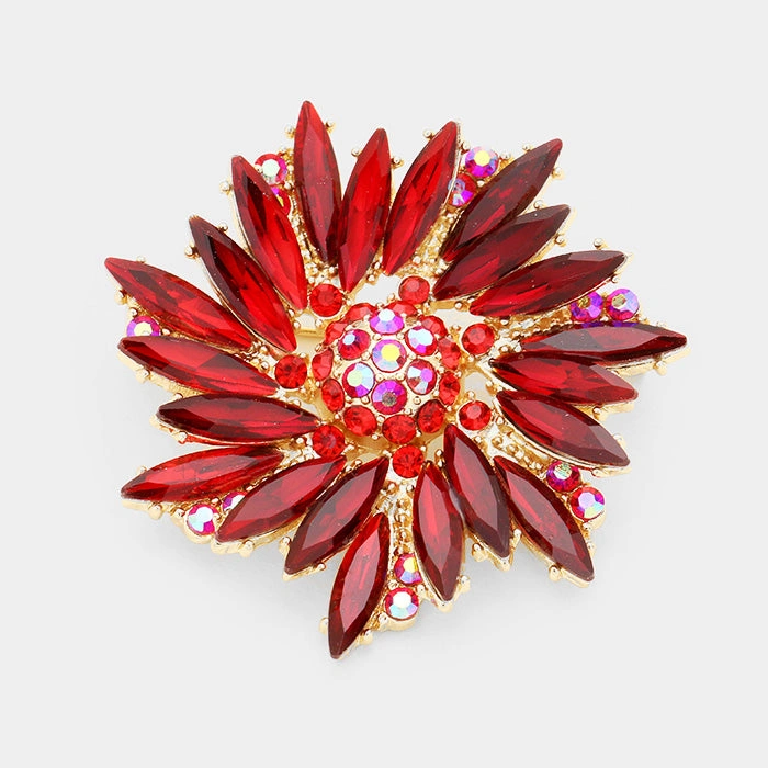Broche d'église féminine: Un éclat sacré, une foi discrète, un charme intemporel. La beauté numérotée: 1256.